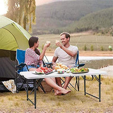 Tavolo da Picnic all'aperto Tavolo da Campeggio Pieghevole all'aperto, Altezza Regolabile Tavolo da Picnic Portatile per casa, Patio, Giardino, Spiaggia BBQ Party Table (Color : A)