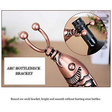 LHQ-HQ Wine Rack vitivinicolo europeo creativo Rack epoca in ferro battuto ornamenti di modo della decorazione di casa, Soggiorno Cucina casa di immagazzinaggio del ferro del basamento della mensola S