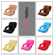 JIE KE Lazy Couch Sofa Folding Chair Sedia da Bambino Portatile Sedia da Bambino Sedia da Bambino Comodo Divano (Colore : Blu)