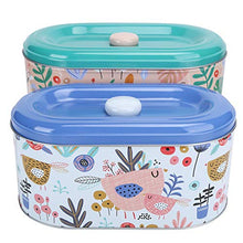 Scatola portaoggetti per protezione ambientale Scatola portaoggetti in latta, per riporre oggetti, per risparmiare spazio