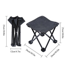 Camping Sgabello Sedia Pieghevole Sedia da Campeggio Mini Portable Sgabello Pieghevole Outdoor per Campeggio