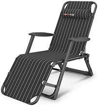 PAKUES-QO Poltroncina reclinabile Pieghevole Poltroncina Regolabile Zero Gravity Chaise Longue Reclinabili Lettini Prendisole per Patio, Pool ， Titolari, Sedie da Giardino