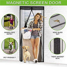 Gaoww Porta Schermo Magnetica Schermata Porta Schermo Facile da Montare Pet Porta Scorrevole magneti da Cima a Fondo Porta Anti-Insetti Ultra Seal,Beige,41.34 * 90.55