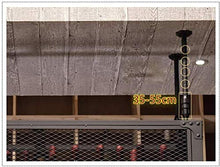 KDMB Portabottiglie Europeo da Appendere Griglia in Ferro Ripiano a soffitto Portabottiglie Portabottiglie e Bicchieri da Appendere Telaio Portabottiglie a 2 Strati (Dimensioni: 100x35x45cm)