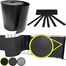 Sorton Paravento in PVC per recinzioni a Doppia Asta, 26 m x 19 cm, Extra Resistente, 700 g/m2, 20 Clip di Fissaggio, Recinzione per balconi e Giardini