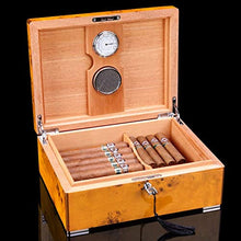 Cigar Box, Cigar Humidor Legno di Cedro Cigar Box Cigar Box Collection Idratante Box Grande capacità 4 Opzionale Alta qualità (Size : A)
