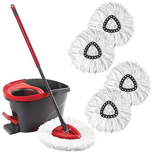 SSAYY Spray Mop Tampone per La Pulizia della Casa Ricarica in Velluto di Corallo Sostituzione della Testina per La Pulizia della Polvere per La Casa Facile Sostituzione Mops Drop Shipping