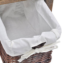 Festnight Comodino Shabby/Armadietto Laterale con cassetti Chic Marrone in Legno