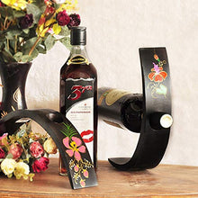 FAGavin Decorazione Ornamenti Vino Rack Creativo Artigianato Ornamenti Casa Semplice ed Elegante Vino Rack 28 cm