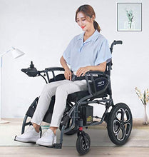 FTFTO Accessori per la casa Anziani Disabili Pieghevole Portatile Travel Powerchair Aiuto per la Mobilità in Sedia a rotelle elettrica 6Mph