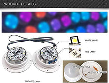 HYDDG - Espositore a 2 ripiani a LED da banco per bottiglie di liquore, con telecomando a LED a colori RF per compleanni, matrimoni, feste di Natale