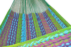 Icolori Amaca Messicana XXXL - Filo Spesso - Amaca a Rete - 420 x 250 cm - per 1, 2 o più Persone