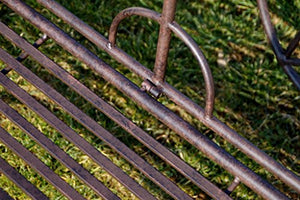 Esclusiva Panca da giardino Cielo, seduta ergonomica, Sella in un nuovo design e molto stabile in metallo