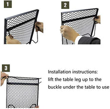 CASTOR Tavolo da Picnic all'aperto Tavolo da stoccaggio Multifunzione all'aperto, Tavolo da Campeggio Versatile, Tavolo Portatile Semplice, Tavolo da stoccaggio in Ferro Multistrato BBQ Party Table
