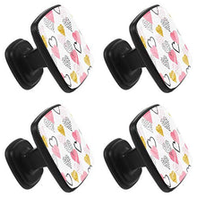 Amore cuore 4 PCS Pomelli per Porta, Pomolo per Mobile, Pomelli per Mobili con Viti, Maniglia per Armadietto, Pomelli per Porta, Pomelli per Cassetti per Porta, Armadio, Cassetto e Credenza