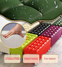 150 x 40 x 40 cm, grande sgabello per il cambio delle scarpe, per il centro commerciale di alta qualità, per il soggiorno, il divano, lo sgabello, la panchina (colore: marrone, dimensioni: medio)