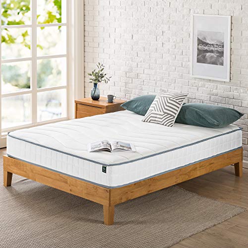 ZINUS Materasso Tight Top a molle | Materasso a molle interne | 80 x 190 cm | Altezza 20 cm | Materasso sottovuoto arrotolato | OEKO-TEX