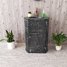 F-HOME Lavabo, Creativo personalità Lavabi Bar Lavandino del Bagno Domestico di Stile Industriale Ristorante Dell'hotel (Colore : Silver)