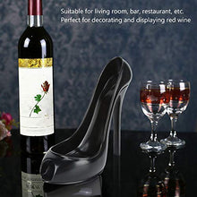 Portabottiglie per vino Espositore per portabottiglie per vino a forma di scarpa con tacco alto per armadio domestico