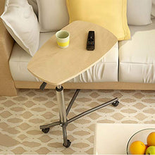TONG HXF- Tavolino Basso Pannello a Base di Legno 60 * 36 * 81cm mobili arredati Soggiorno Balcone casa e Ufficio Tavolo Durevole (Color : Yellow Oak, Size : 60 * 36 * 81cm)