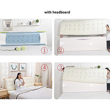 Xufei Cuscino da comodino Cuscino da appoggio lungo Cuscino di sostegno semplice Letto singolo Comodino Cuscino morbido Cuscino Cuscino da letto di grandi dimensioni Cuscino Letto Schienale Cuscino da