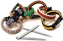 Namvo 6 Pack in Acciaio Inossidabile Paracord Needle con Borsa di Stoffa per Braccialetti Artigianali Fai-da-Te Cuciture per Intreccio Stringhe di Lacci