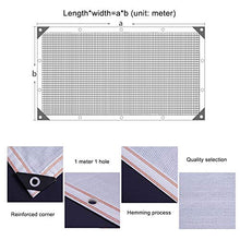 Rete Ombreggiante da Giardino per Impieghi Gravosi,Tessuto Ombra per Esterni,Frangivista al 75%,Rete Tessuta,per Patio,Veranda,Pergola O Posto Auto Coperto,Bianco (6x6m)