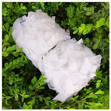 Rete Mimetica Bianca Grande Rete Ombreggiata Caccia Bosco per Nascondere Serra Tende da Sole Terrazza Giardino Decorazione Partito 2x2M 2x3M 3x3M 3x4M 3x5M 2x8M 4x4M 3x6M 4x5M 4x6M 5x5M 5x6M 6x6M