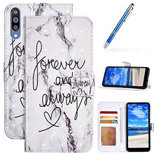 Robinsoni Custodia Compatibile con Samsung Galaxy M30 Case Portafoglio Cover Libro Case Pelle PU Antiurto Case Wallet Flip Caso Taccuino Cover Libretto Custodia Della Pittura a Olio Case Foglio Cover