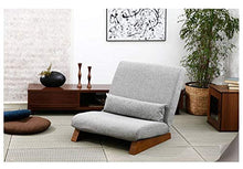 HongTeng Divani Lettino Pigro Extra Largo Divano Pigro Singolo Pieghevole for Sedia a rotelle Camera da Letto con pisolino for Letto Pieghevole Poltrona reclinabile 58 × 112 cm (Color : Light Gray)
