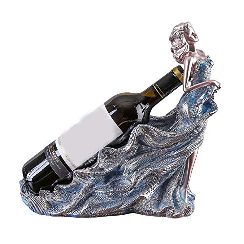 Portabottiglie Vino Creativo di bellezza Wine Rack a mano in resina Bottiglia di vino Storage Box salone della casa di modello della decorazione della stanza atmosferica Villa Tatuaggi Supporto per Bo