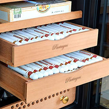 Umidificatori Humidor Armadio for Sigari Idratante A Temperatura Costante Armadio for Sigari con Regolazione della Temperatura E umidità A Porta Singola Armadio for Sigari di Grande capacità