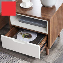 Comodino Inizio Camera Ufficio Universitaria Legno Scuro Comodino Frassino Legno Dipinto Comodino per la Camera e L'Ufficio (Color : Brown, Size : 40X45X45CM)