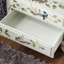 Cassettiera Completamente montato Governo di legno di 3 Cassetti Bianco Comodino cassetti Night Stand for Camera da letto Cassettiera da posizionare sul pavimento del Governo per Camera da letto Soggi