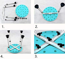 MKJYDM Bagno Anziano Sedia da Bagno Sedia da Bagno Sgabello Tappeto Antiscivolo Donne Incinte Sgabello da Bagno Sgabello da Bagno