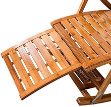 Sedia Lounge Sedia Regolabile Chaise Reclinabile Bamboo Sedia a Dondolo Pieghevole Pieghevole Sedia a Sdraio Portatile per Giardino Prato a Sdraio Backyard