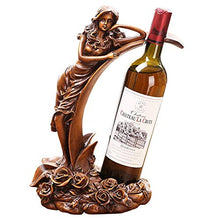 Semplicità Elegante Creatività Creativa Modellistica Resina Marrone Portabottiglie Moda Europea Desktop da Tavolo Veranda Bar Decorazioni per Ristoranti Ornamenti Regali Di Nozze Bella Ed Elegante,