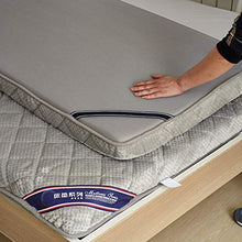 LJYY Materasso in Peluche Addensato Singolo, Topper per materassino futon Comodo materassino Pieghevole per Pavimento Materasso per Dormire-Marrone Singolo 90x200cm (35x79 Pollici)