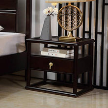 Comodini Moderna Comodino in Legno con cassetto dell'organizzatore Governo di immagazzinaggio Modo Mini Escursioni Camera Comodino Mobili Creativo Comodini Letto (Color : Ebony)
