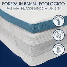 Dreamzie - Topper Memory Foam 160 x 190 cm - 5 cm di Schiuma ad Alta Densità - Rivestimento Ipoallergenico in Bamboo - Made in Europa - Certificato Oeko-Tex® e CertiPUR