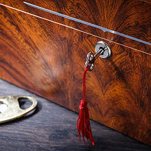 DZSF Grande capacità di Legno Solido Cedar Cigar Humidor, Europeo Cedro Cedro Legno Dipinto Cigar Box Humidor con umidificatore, igrometro e Blocco