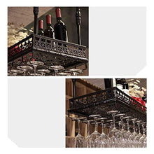 Portabicchieri da Vino da Recinzione, portabicchieri, portabicchieri da Vino, portabottiglie da Appendere, portabicchieri da Vino da Bar, Appendiabiti da Bar a Testa in Giù