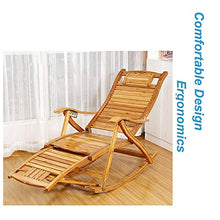 PAKUES-QO Lettini Pieghevoli Sedia da Giardino reclinabile Sedia Relax da Esterno Sedia a Dondolo in Legno Lettini da Sole Sedie a Sdraio Regolabili