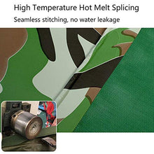GJSN Outdoor Multiuso Incatramata Telone Camo 16 Mil - Tarp Impermeabile per Jungle Truck/Copertina/Camping/Barca, Tenda Heavy Duty Esterna con Occhielli,2Mx4M