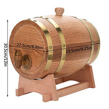 GXP Barilotto di Vino in Legno di Legno Vintage per Birra Whisky Rum Port 3L
