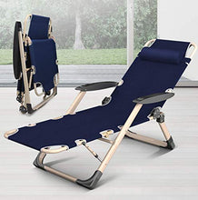SHUAIIJUAN Sedia per il tempo libero domestico Pieghevole Patio Lounge Recliners esterna giardino Sdraio Sdraio con l'ammortizzatore 5 Livello altezza regolabile for Pool Side, campeggio, spiaggia, De