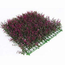 TTIK Siepe Sintetica Sempreverde Verde da Parete Verticale per Piante Protezione della Privacy, per Esterni per Balcone Giardino Recinto Matrimonio 50×50CM