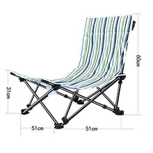 FUFU Sedie a Sdraio Sedia reclinabile, Sedia Pieghevole Sedia Pigro Domestico Portatile Sedia Pausa Pranzo Ufficio Sedia Siesta Lounge Sedia Spiaggia Campeggio Lounge 51 * 51 * 60 cm Pieghevoli
