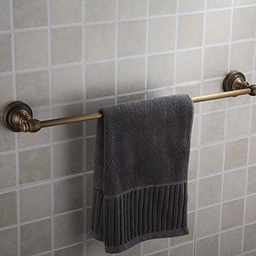 MBYW Portasciugamani Moderno Minimalista Portasciugamani Elegante per Il Bagno di Moda Porta Asciugamani a Stelo Singolo portasciugamani Antico Asta portasciugamani 25824B