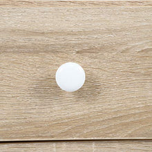 Comodino con 2 Cassetti- Tavolino per la Camera da Letto Moderno, comodino in legno con due cassetti, 43 x 35 x 46.5 cm